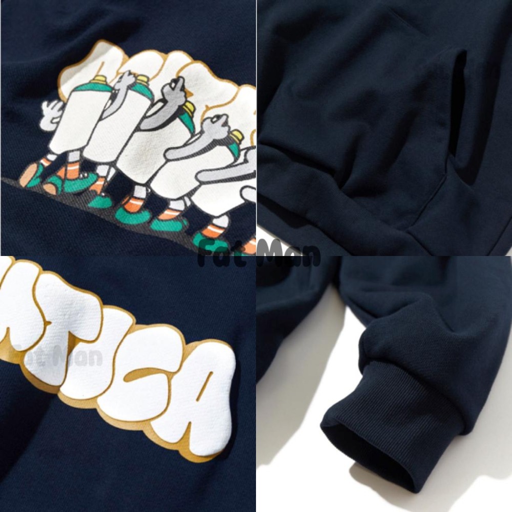 【胖胖俠】NAUTICA 22AW STACKS SWEAT HOODIE LURK 2.4 長谷川雙面穿連帽 帽T-細節圖8