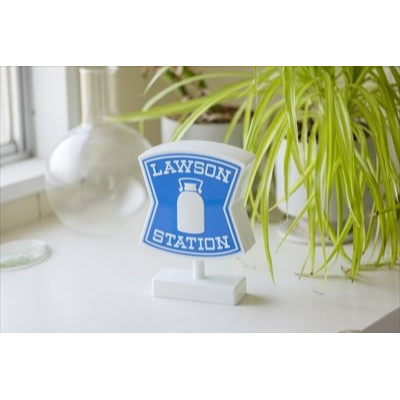 🇯🇵 預購商品-Lawson 50 週年紀念 經典「Lawson 看板」小夜燈/發光鑰匙圈-細節圖3