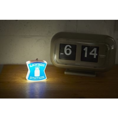 🇯🇵 預購商品-Lawson 50 週年紀念 經典「Lawson 看板」小夜燈/發光鑰匙圈-細節圖10