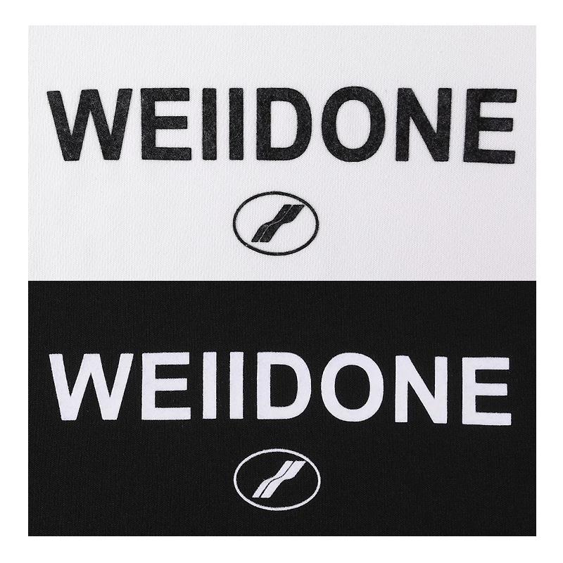 《米諾潮流》WE11DONE韓版潮牌美式寬鬆  秋冬加絨連帽帽T 權志龍監製-細節圖7