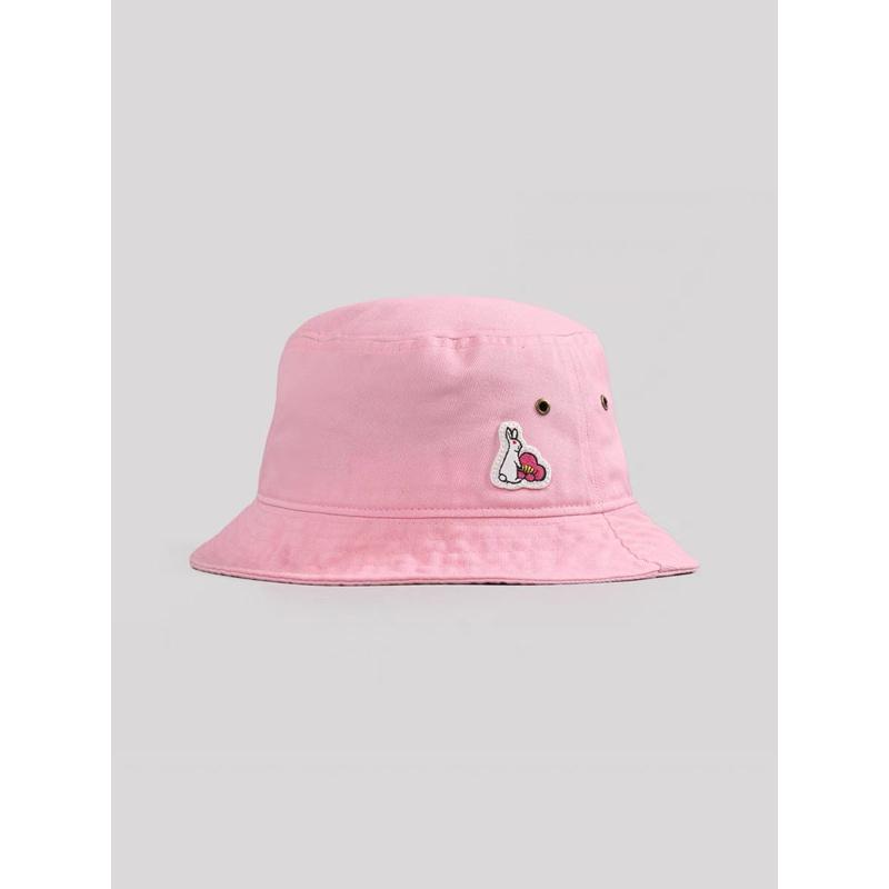 《米諾潮流》FR2梅花刺繡漁夫帽 Fxxking  rabbit🐇 羞幹兔 漁夫帽 帽子 遮陽帽-細節圖2