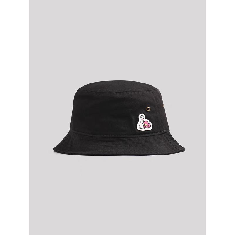 《米諾潮流》FR2梅花刺繡漁夫帽 Fxxking  rabbit🐇 羞幹兔 漁夫帽 帽子 遮陽帽-細節圖3