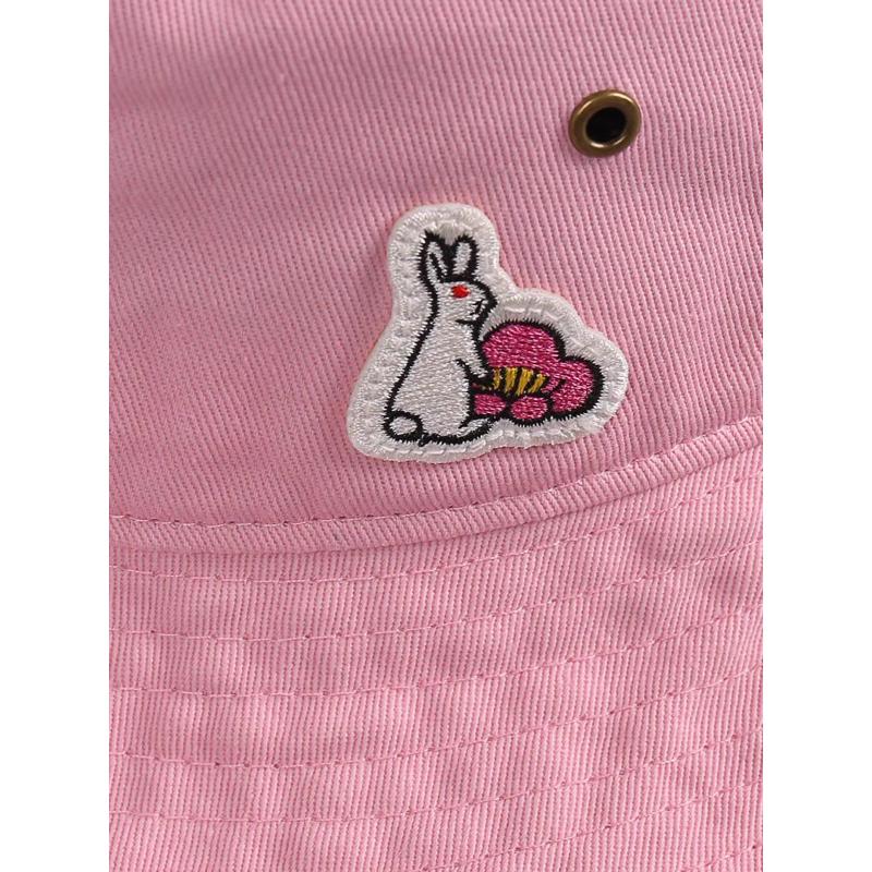 《米諾潮流》FR2梅花刺繡漁夫帽 Fxxking  rabbit🐇 羞幹兔 漁夫帽 帽子 遮陽帽-細節圖4