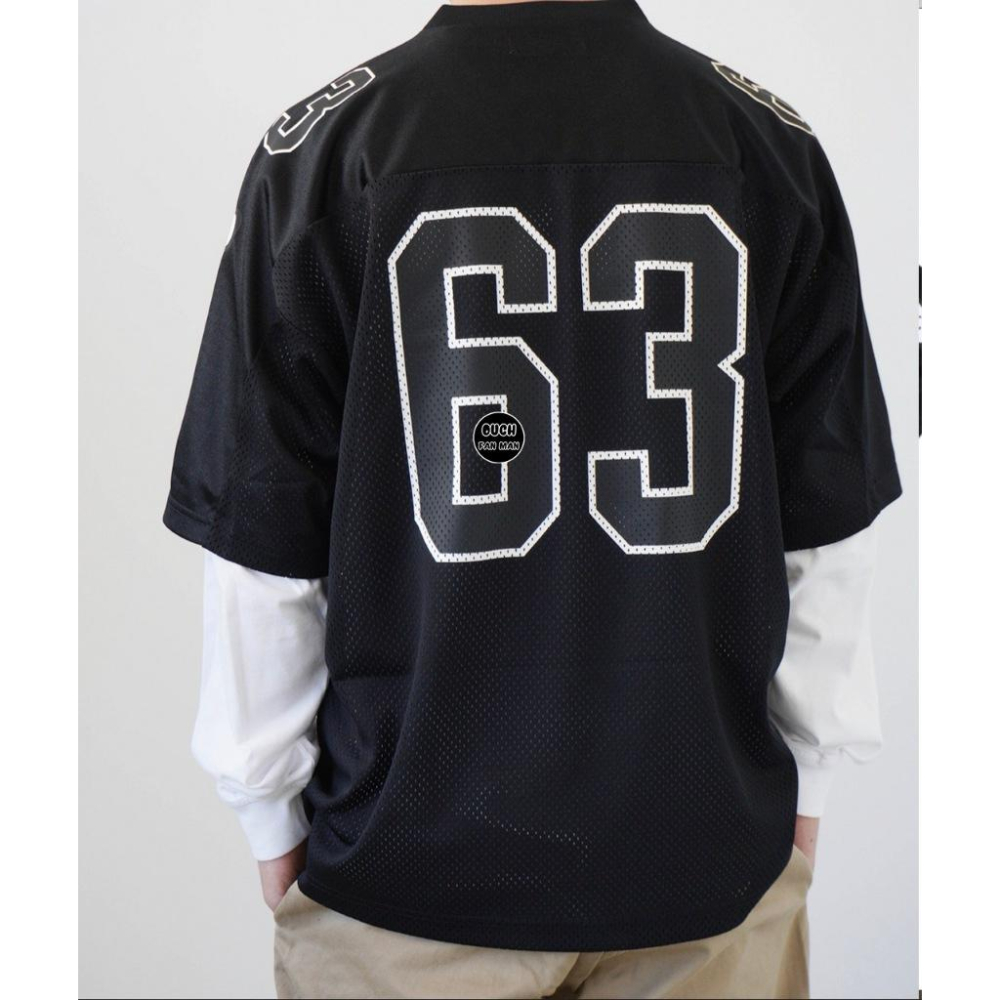 【FAT MAN】SPRME Bones Football Jersey 63 球衣短袖 寬鬆版型 男女同款-細節圖7