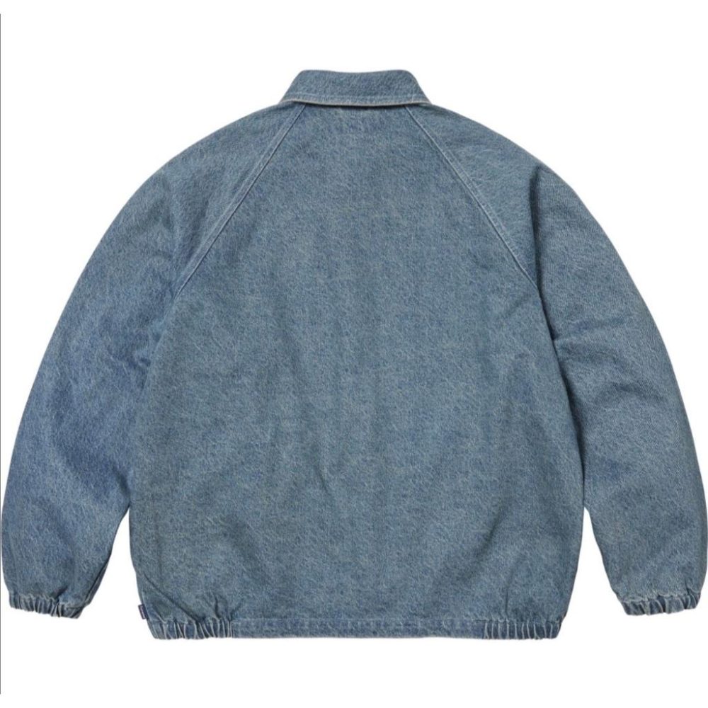 【FAT MAN】SPRME 25FW ARC COACHES JACKET刺繡貼布夾克外套 牛仔外套 男女同款-細節圖3