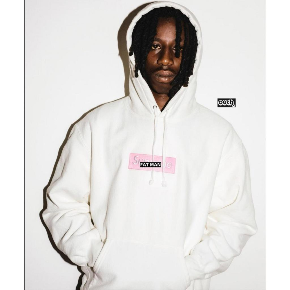 【FAT MAN】SPRME 25ss LOGO HOODED 迷彩 刺繡 印花帽T 男女同款 寬鬆版型-細節圖7