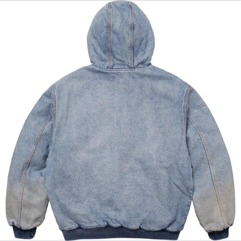 【FAT MAN】SPRME 25FW REFLECTIVE 反光線條 字母外套 男女同款 寬鬆版型-細節圖3