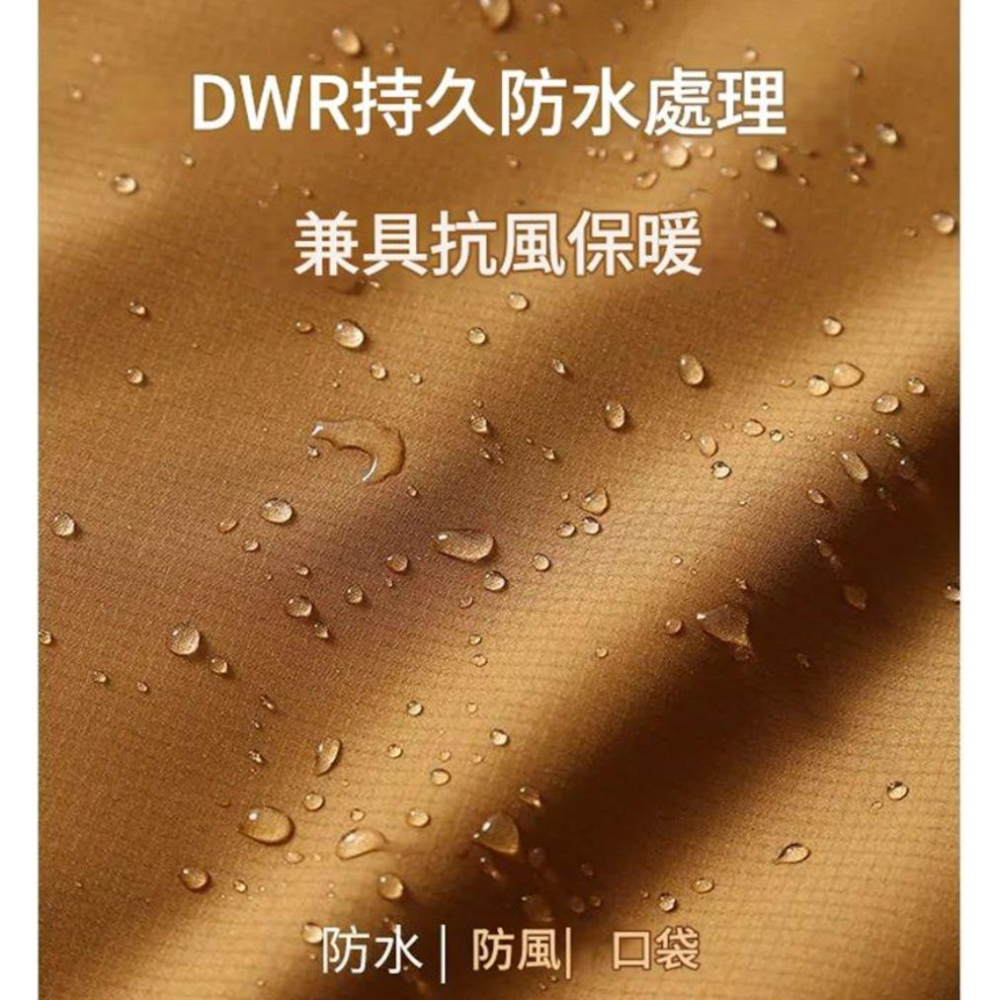 【FAT MAN】戶外輕量鋪棉防潑水外套 防冷風抗寒 運動連帽棉衣 男女同款保暖外套 推薦！-細節圖5