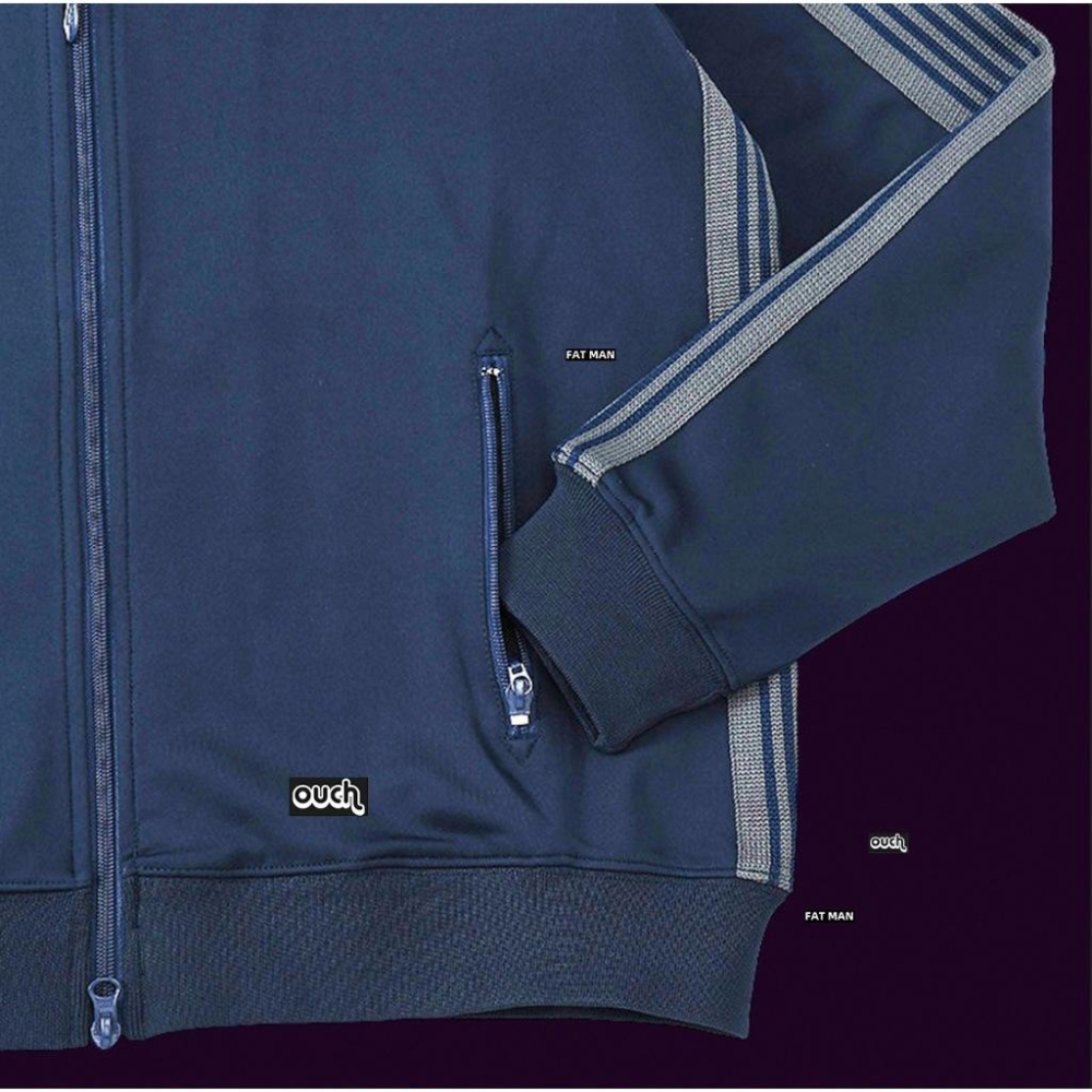 【FAT MAN】Nedles 系列 City Boy穿搭首選 復古運動外套 蝴蝶刺繡 男女同款-細節圖3