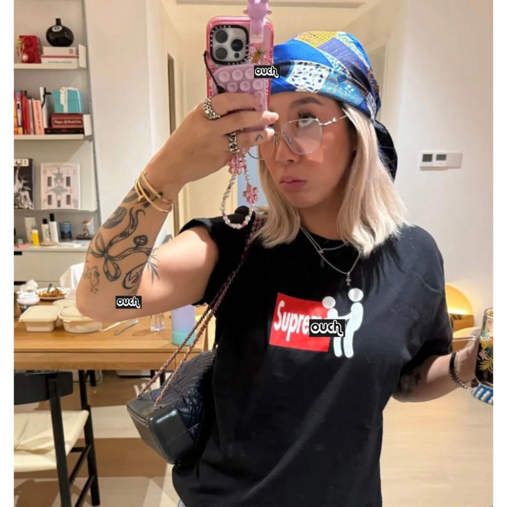 【FAT MAN】SPRME FW25 STICK TEE 男女同款 寬鬆版型-細節圖7