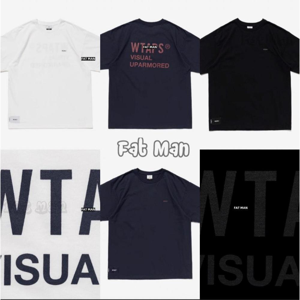 【FAT MAN】WAPS 隱藏字母印花重磅短T 低調字母印花設計 寬鬆剪裁男女同款必備 寬鬆版型-細節圖3