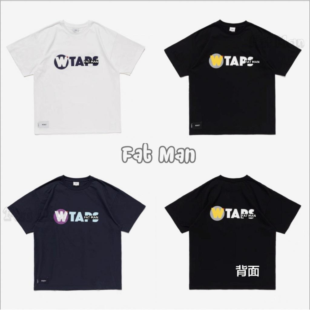 【FAT MAN】WAPS 隱藏字母印花重磅短T 低調字母印花設計 寬鬆剪裁男女同款必備 寬鬆版型-細節圖5