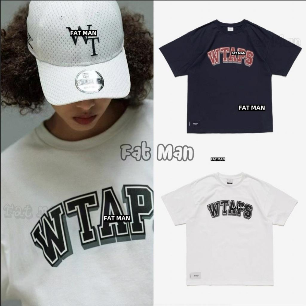 【FAT MAN】WAPS 隱藏字母印花重磅短T 低調字母印花設計 寬鬆剪裁男女同款必備 寬鬆版型-細節圖7