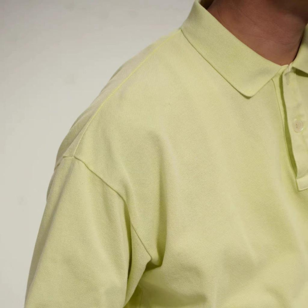 【胖胖俠】日系 DESNDNT  CETUS POLO 鯨魚 刺繡字母短袖 男女同款 寬鬆版型-細節圖7