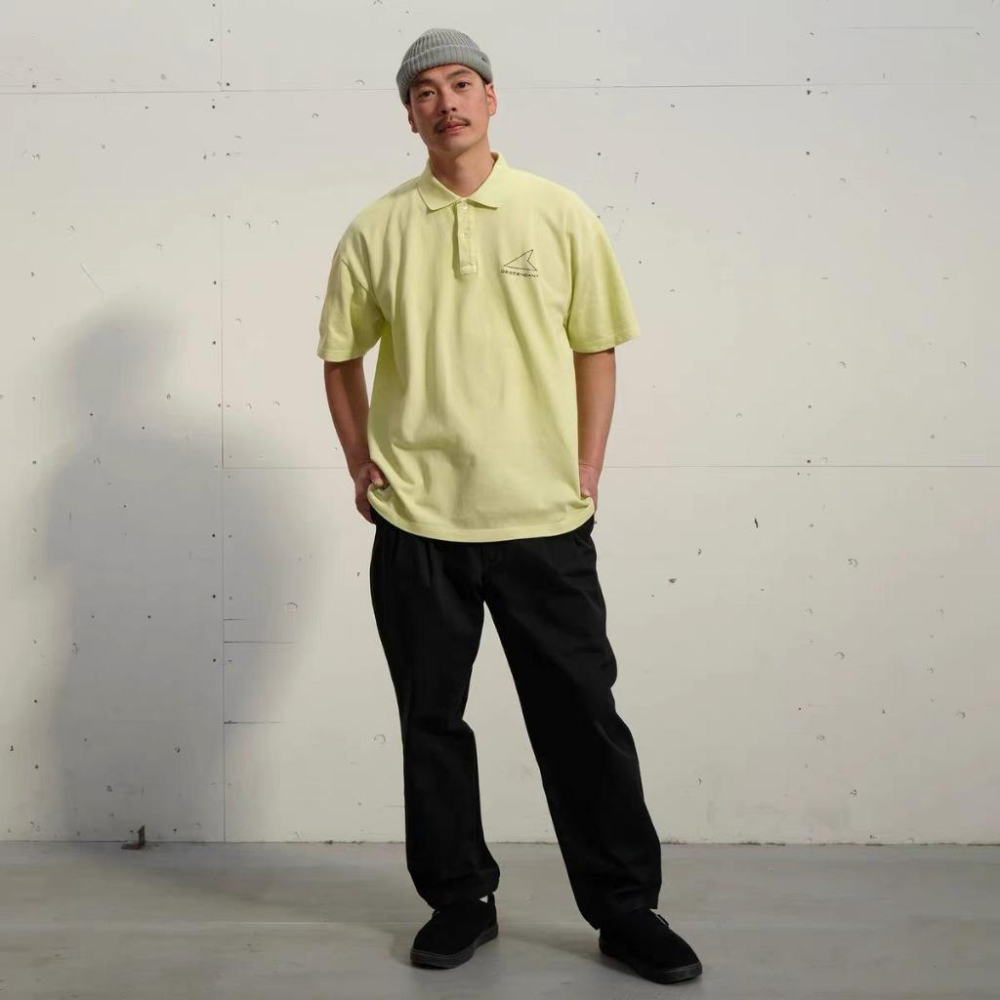 【胖胖俠】日系 DESNDNT  CETUS POLO 鯨魚 刺繡字母短袖 男女同款 寬鬆版型-細節圖8