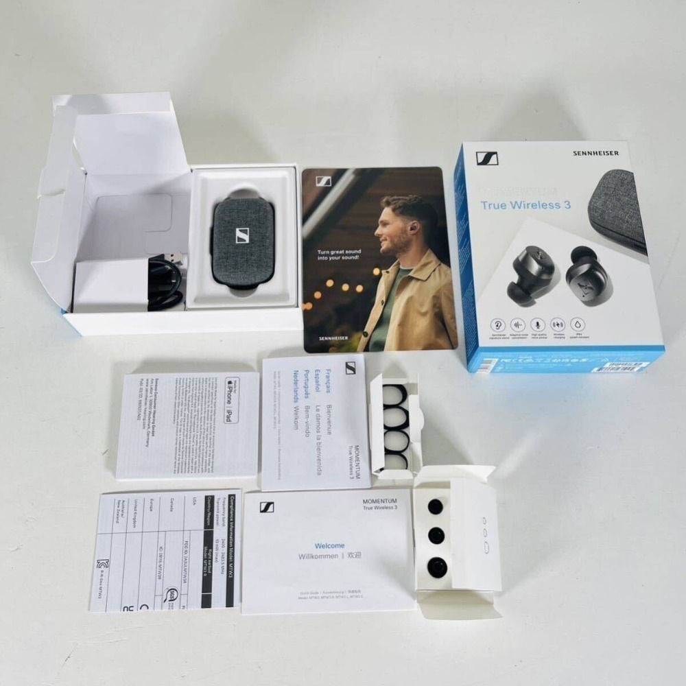 SENNHEISER 森海塞爾MOMENTUM True Wireless3真無線藍芽降噪耳機(台灣現貨)-規格圖7