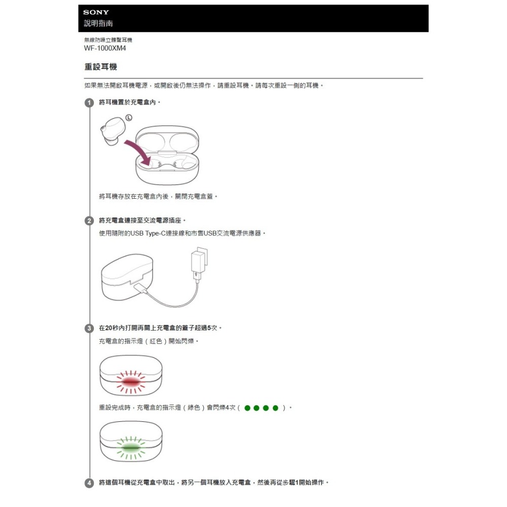 Sony 索尼 wf-1000xm4單耳丟失，補單耳二手出售(台灣現貨)-細節圖7