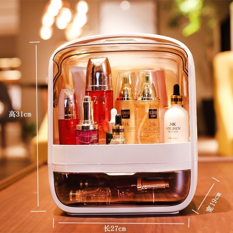 潘朵拉保養化妝品收納盒 手提化妝箱 保養品收納 收納箱-規格圖8