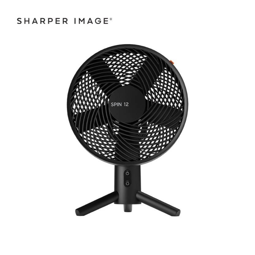 SHARPER IMAGE 12吋DC直流桌上風扇 SPIN12-TW 保固2年-規格圖7