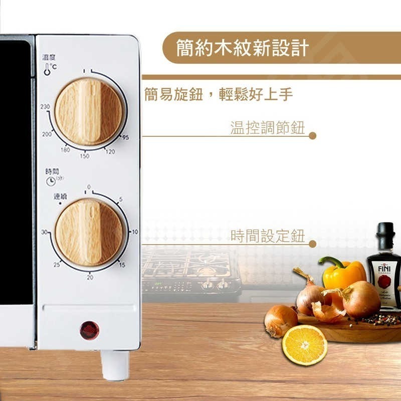 SAMPO 聲寶 10L溫控機械式電烤箱 KZ-CB10-細節圖3