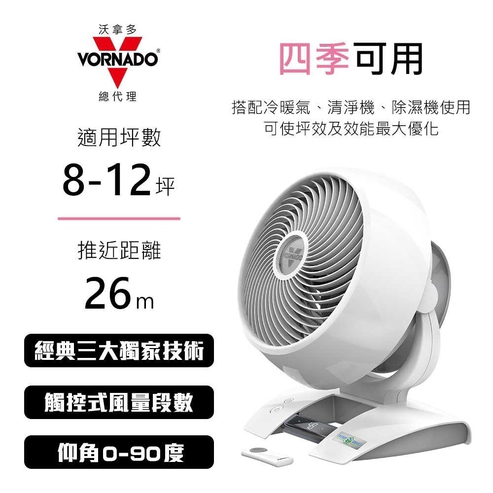 VORNADO DC直流渦流空氣循環扇 6303DC-TW 適用8-12坪 保固10年-細節圖2