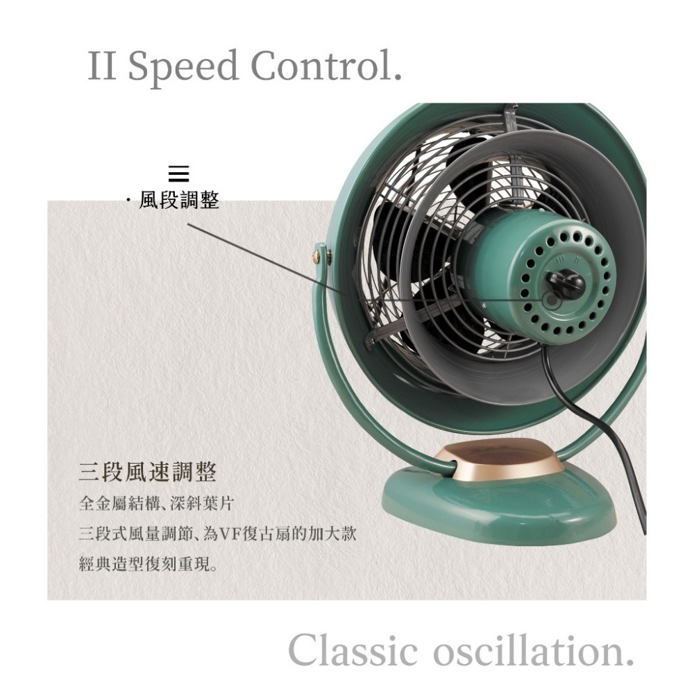 VORNADO 10吋經典復古循環扇 VF20SR-TW 適用8-10坪 大風量 保固6年-細節圖4