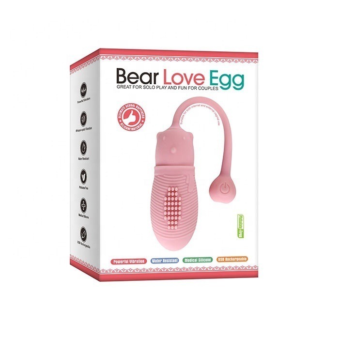 可愛小熊跳蛋 BO-AYJ 10頻震動 陰道緊實訓練 凱格爾聰明球 縮陰 跳蛋 按摩棒 自慰器 成人玩具-細節圖9