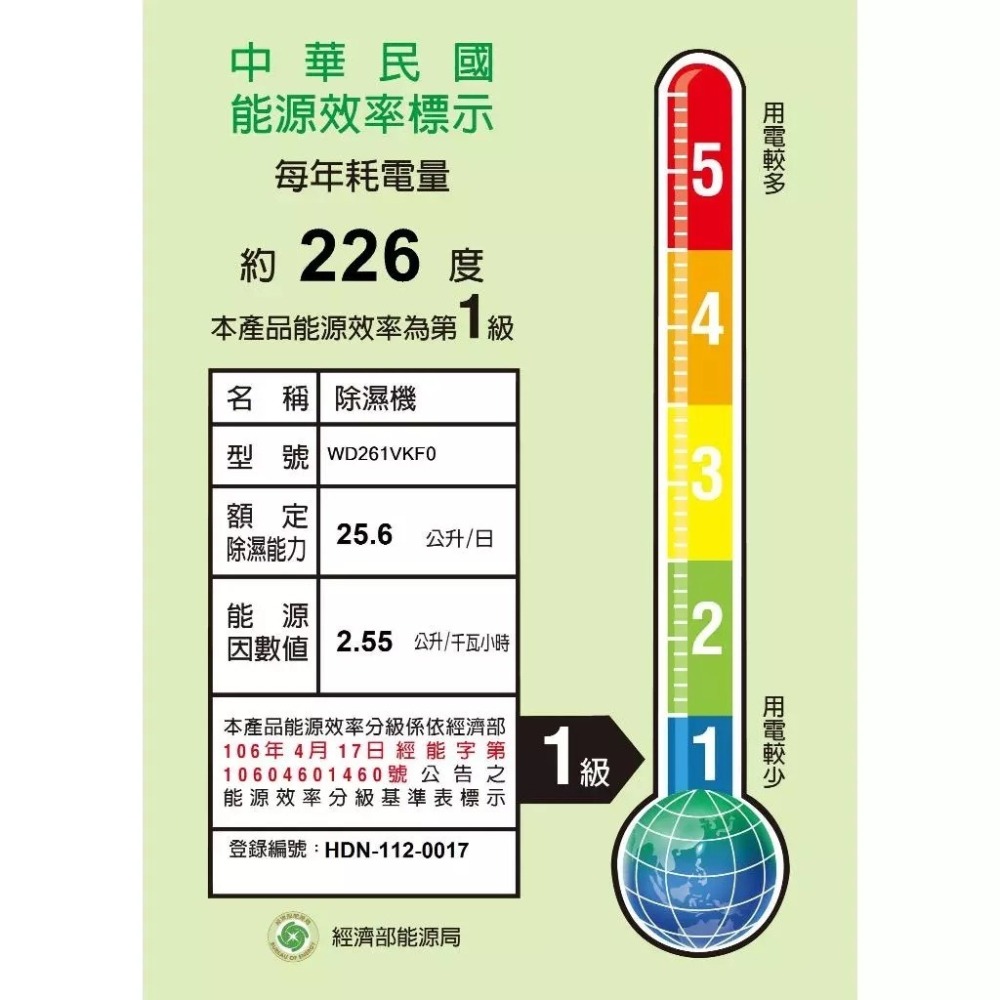 LG樂金 25.6公升雙變頻除濕機-曜黑 WD261VKF0 一級能效 貨物稅補1200元-細節圖6
