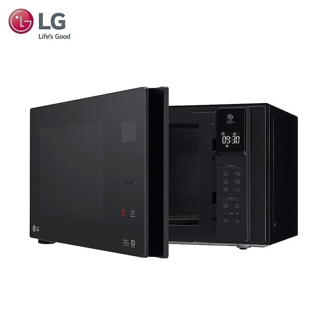LG樂金 42公升智慧變頻微波爐-尊爵黑 MS4295DIS 抗菌易清潔塗層 高效均溫烹調-細節圖2