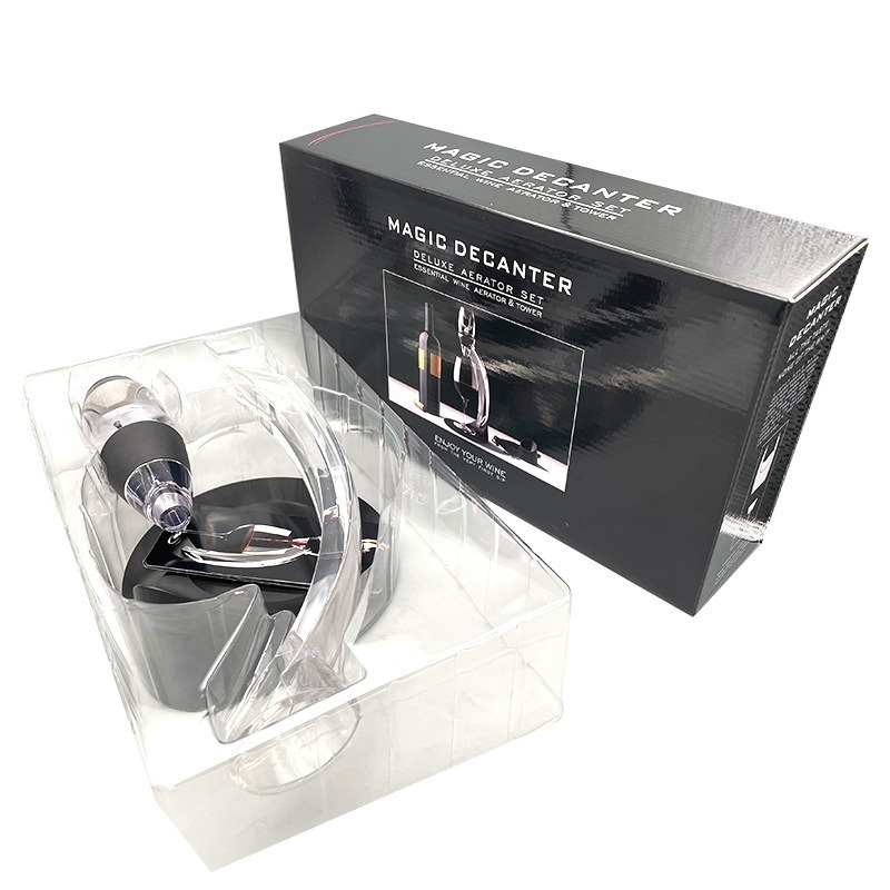 MAGIC DECANTER快速醒酒器 分酒酒具 紅酒醒酒器 倒酒器 引酒器 分酒器 葡萄酒醒酒器 鷹嘴醒酒器-規格圖7