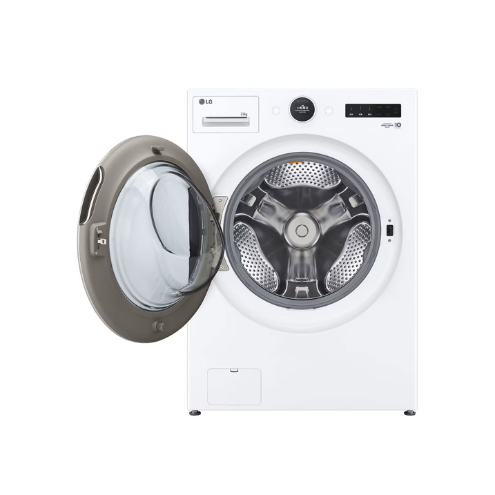 LG 樂金 22公斤滾筒蒸洗脫洗衣機-冰瓷白 WD-S22FW-細節圖2