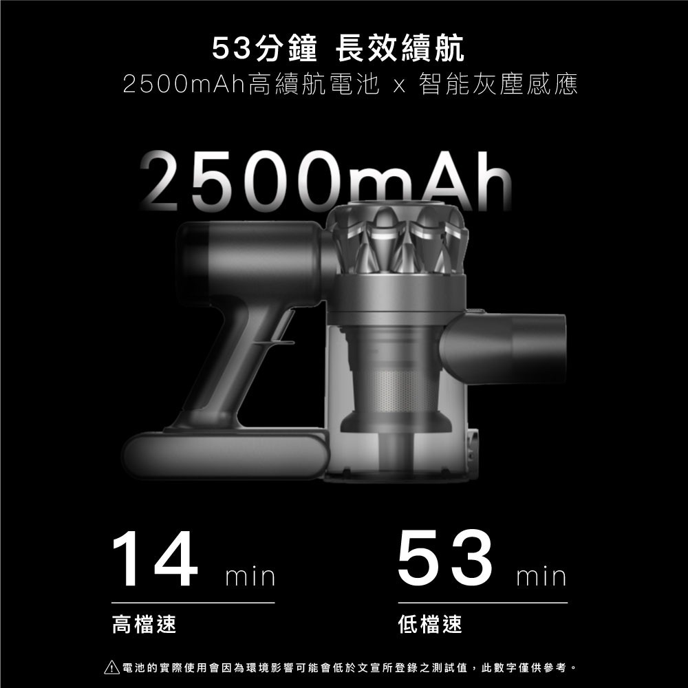 HERAN 禾聯 旗艦吸力智能感應高效率吸塵器 HVC-35SC050-細節圖6