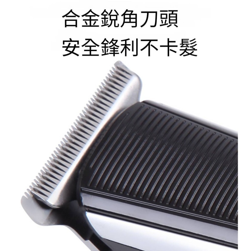 Geemy 液晶顯示理髮器 GM-6256 電推剪 可充電可插電兩用 電剪 usb充電 剪髮器-細節圖3