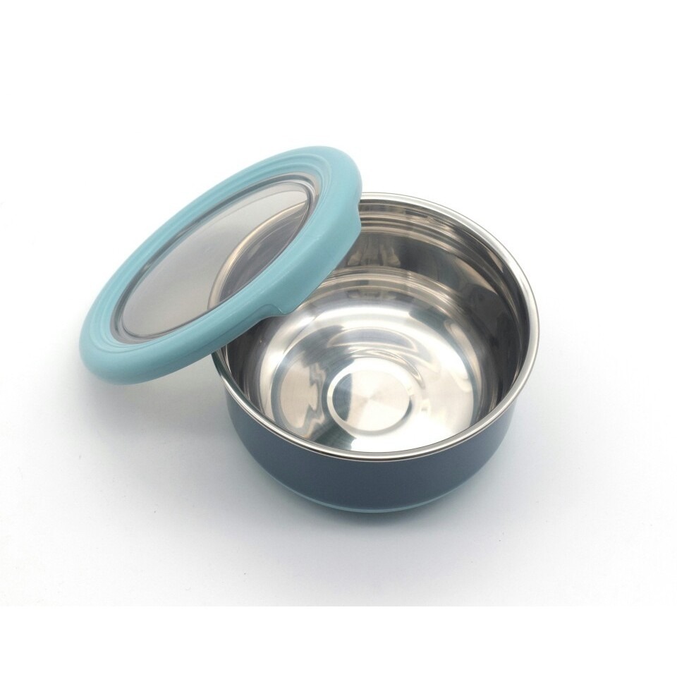 TEDEMEI圓形不鏽鋼防滑保鮮盒 環保PP材質 內膽雙層隔熱-規格圖9