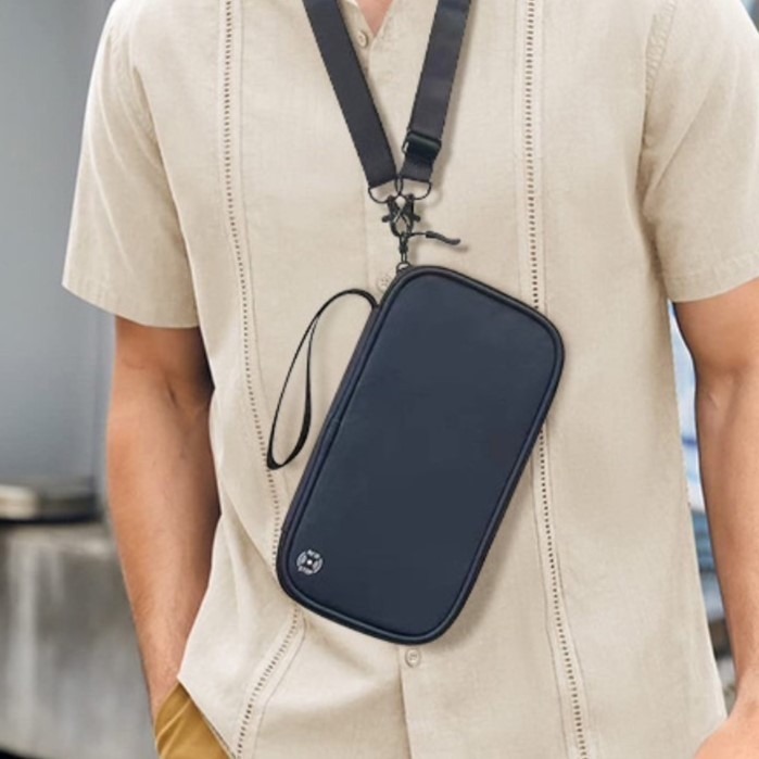 防盜護照刷卡包 防水 防盜 旅行超方便 可放2-3本護照 可放零錢、鑰匙-規格圖9