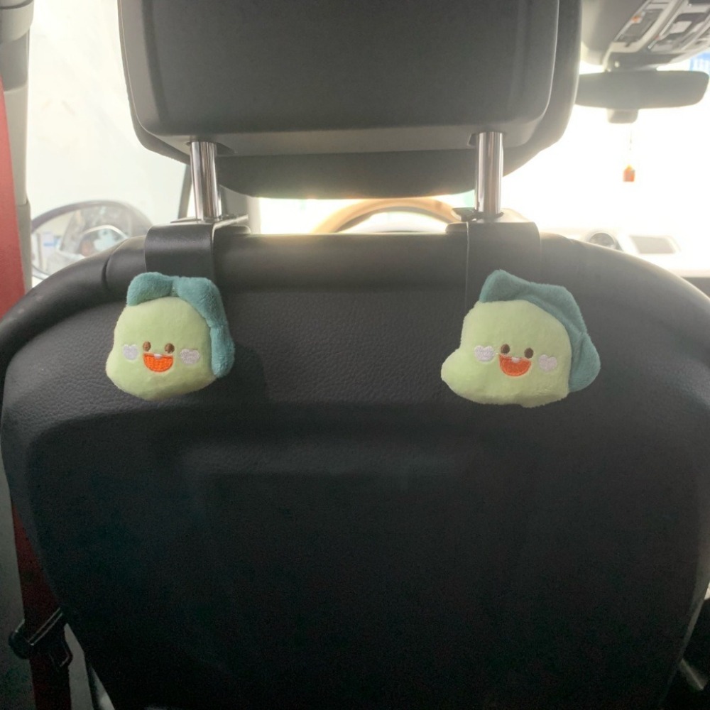 可愛動物汽車椅背掛勾(單個非一對) 汽車用掛勾 後座車用掛勾-細節圖8