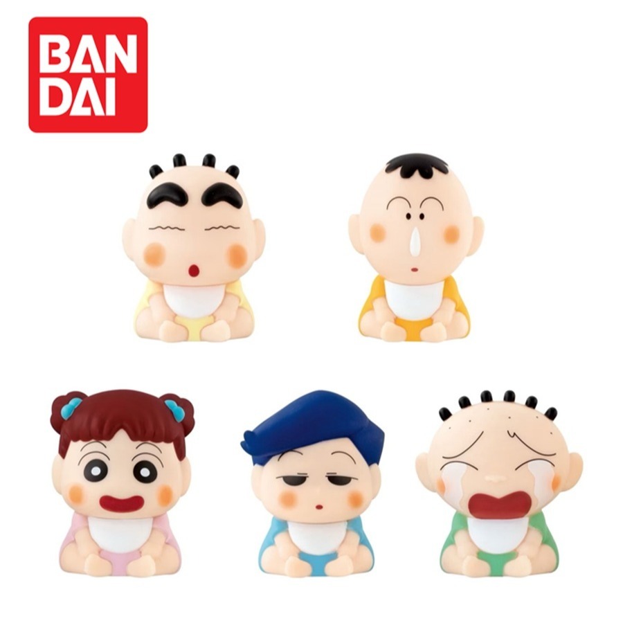 BANDAI 萬代 蠟筆小新發光公仔 Baby 共五款 扭蛋 轉蛋 公仔 盒玩-細節圖2