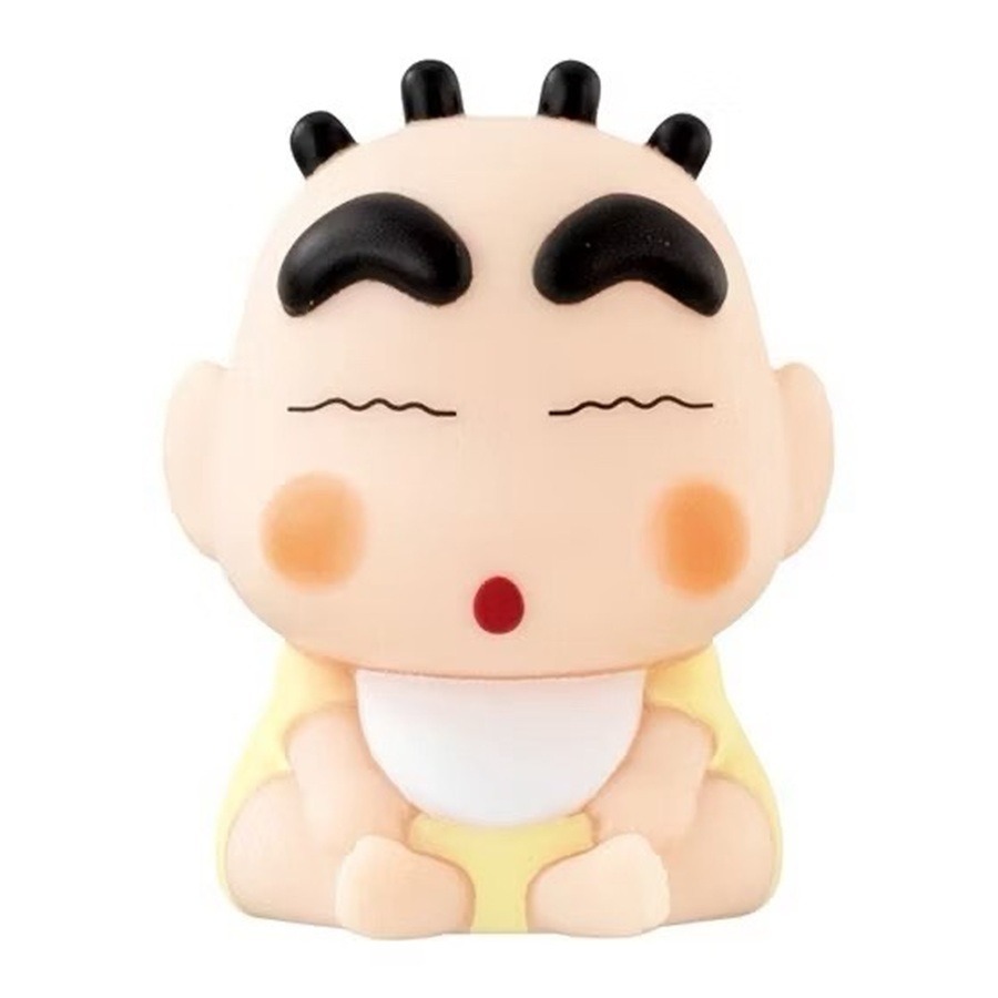 BANDAI 萬代 蠟筆小新發光公仔 Baby 共5款 扭蛋 轉蛋 公仔 盒玩-規格圖3