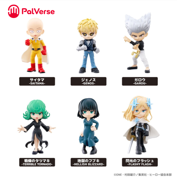 Bushiroad PalVerse一拳超人盲盒共6款 日版 可挑款 盒抽 盒玩 盲抽-細節圖2