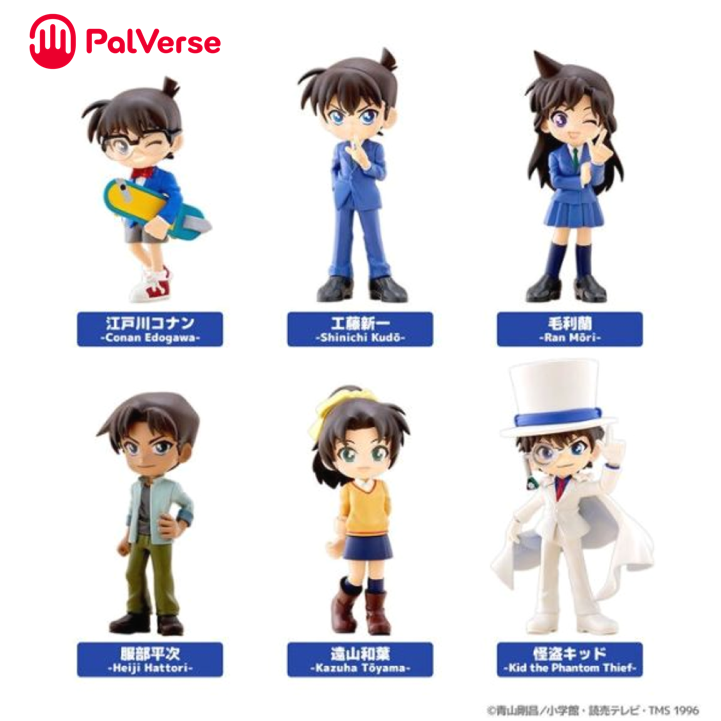 Bushiroad PalVerse名偵探柯南vol.1 盲盒共6款 日版 可挑款 盒抽 盒玩-細節圖2