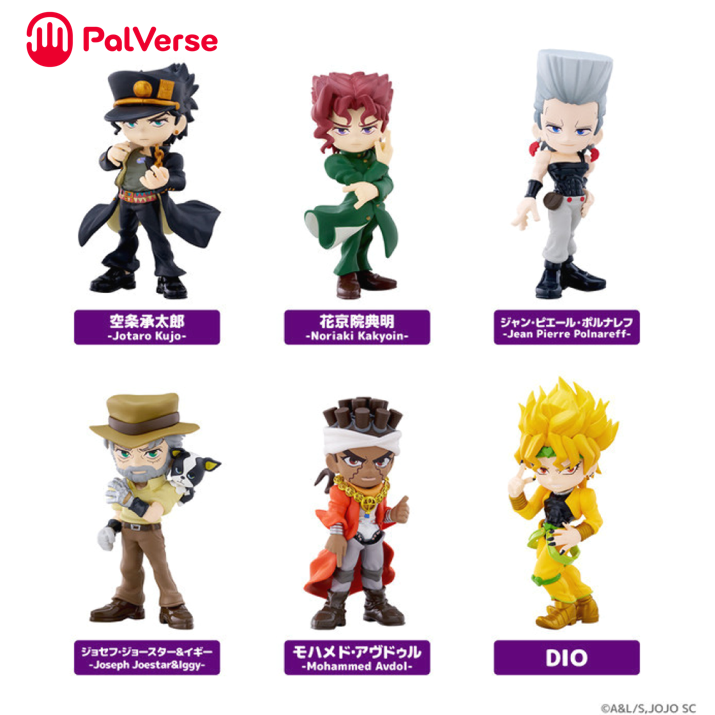 BUSHIROAD PalVerse JOJO的奇妙冒險星塵遠征 盲盒共6款 日版 可挑款 盒抽 盒玩-細節圖2