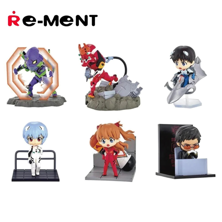 Re-Ment 新世紀福音戰士DesQ 桌上小物 盲盒共6款 日版 可挑款 盒抽 盒玩-細節圖2