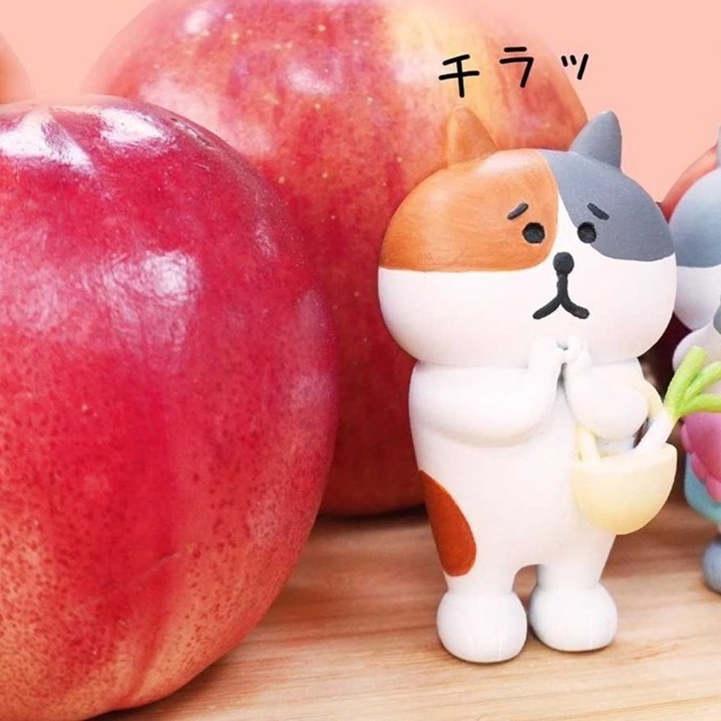 出清商品 夥伴玩具 懶洋洋喵之助 扭蛋一套六款 絕版 貓之助 喵之助 吊帶喵之助 轉蛋-細節圖9