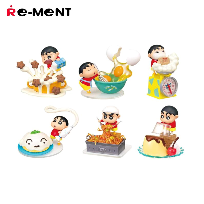 Re-ment 蠟筆小新 美味料理小幫手 盲盒共6款 日版 可挑款 盒抽 盒玩-細節圖2