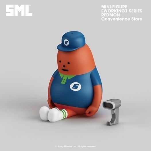 韓國 sticky monster lab SML 工作系列盲盒共13款 正版 可挑款 盒抽 盒玩-規格圖3