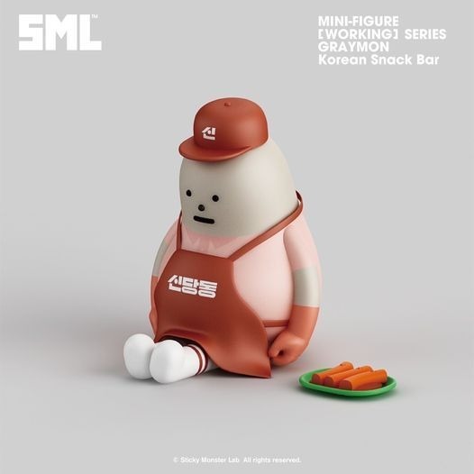 韓國 sticky monster lab SML 工作系列盲盒共13款 正版 可挑款 盒抽 盒玩-規格圖3