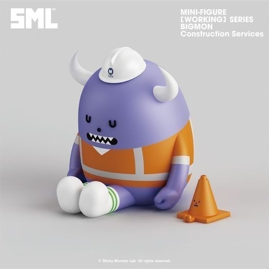 韓國 sticky monster lab SML 工作系列盲盒共13款 正版 可挑款 盒抽 盒玩-規格圖3