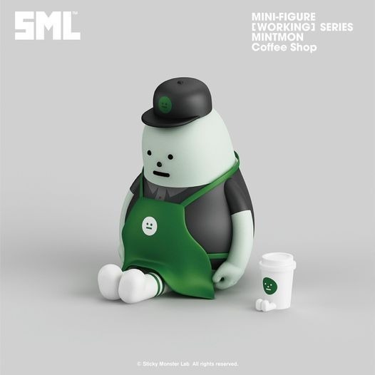 韓國 sticky monster lab SML 工作系列盲盒共13款 正版 可挑款 盒抽 盒玩-規格圖3