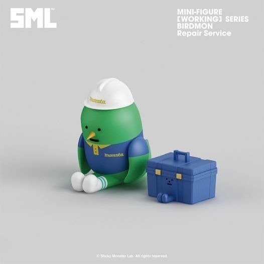 韓國 sticky monster lab SML 工作系列盲盒共13款 正版 可挑款 盒抽 盒玩-規格圖3