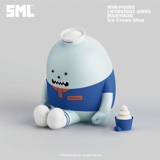 韓國 sticky monster lab SML 工作系列盲盒共13款 正版 可挑款 盒抽 盒玩-規格圖3